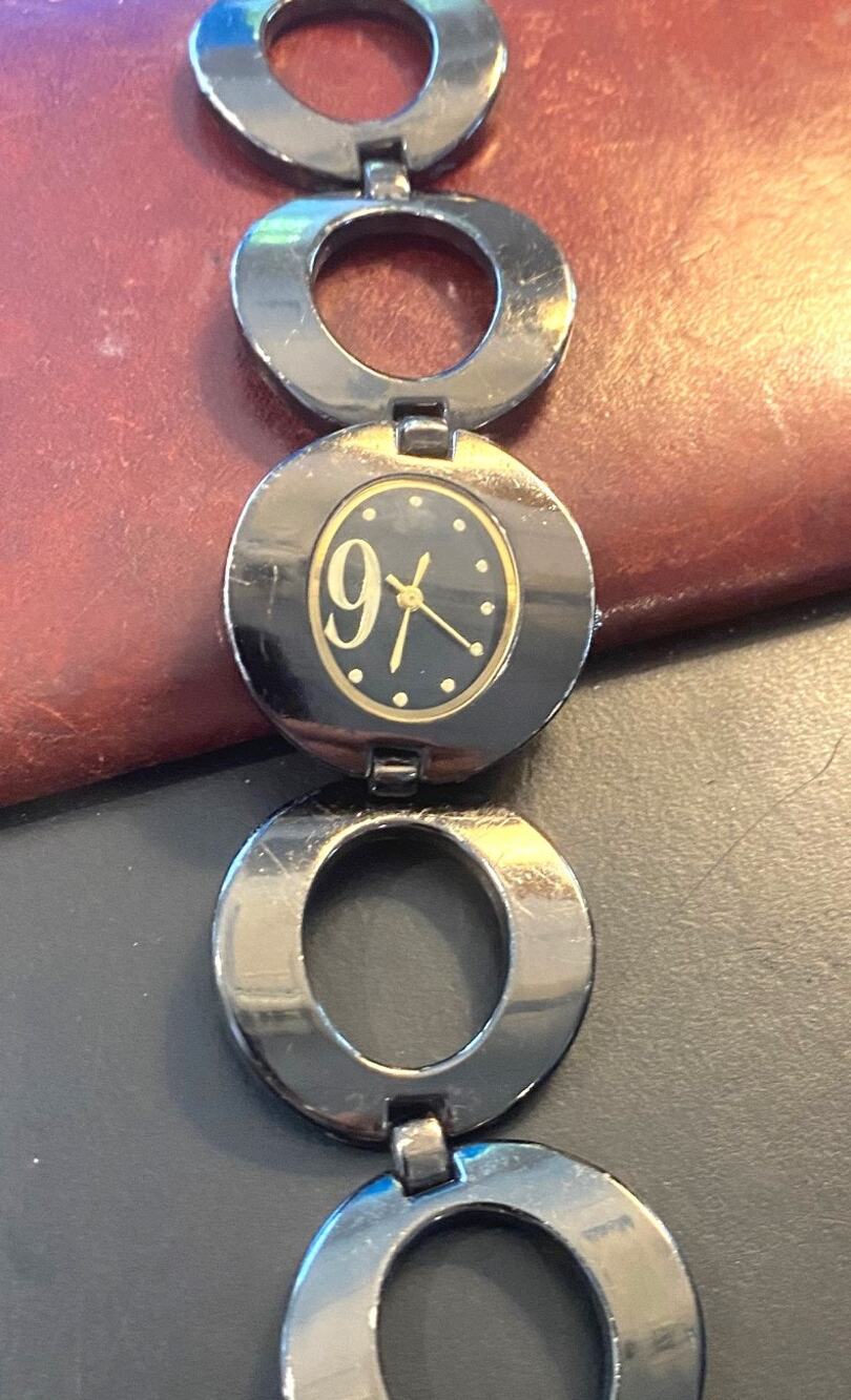 Women's Gun metal Tone Xhiliration Watch, Bracelet Band